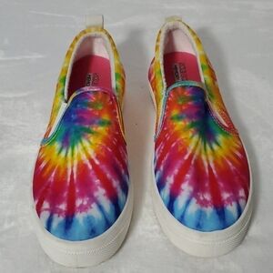 Skechers Multicolor Tie-Dye Slip-On Shoes Size 7.5